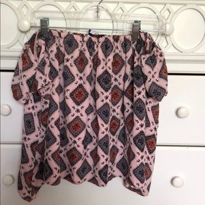 Elizabeth and James off the shoulder top